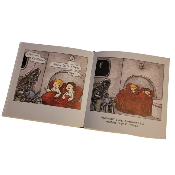 Star Wars Good Night Darth Vader by Jeffrey Brown Hardback 2014 - Picture 5 of 5